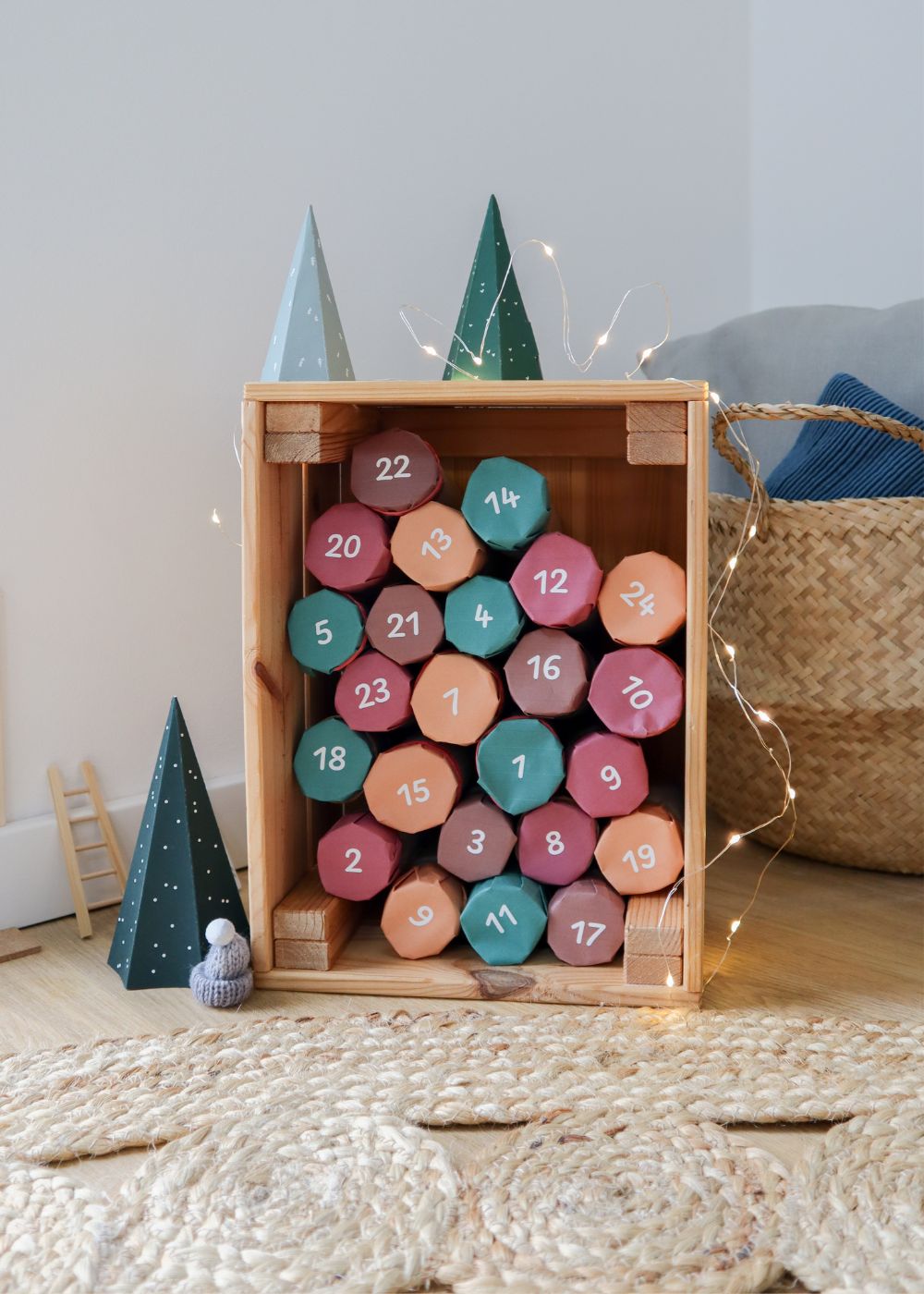 DIY Adventskalender befüllen