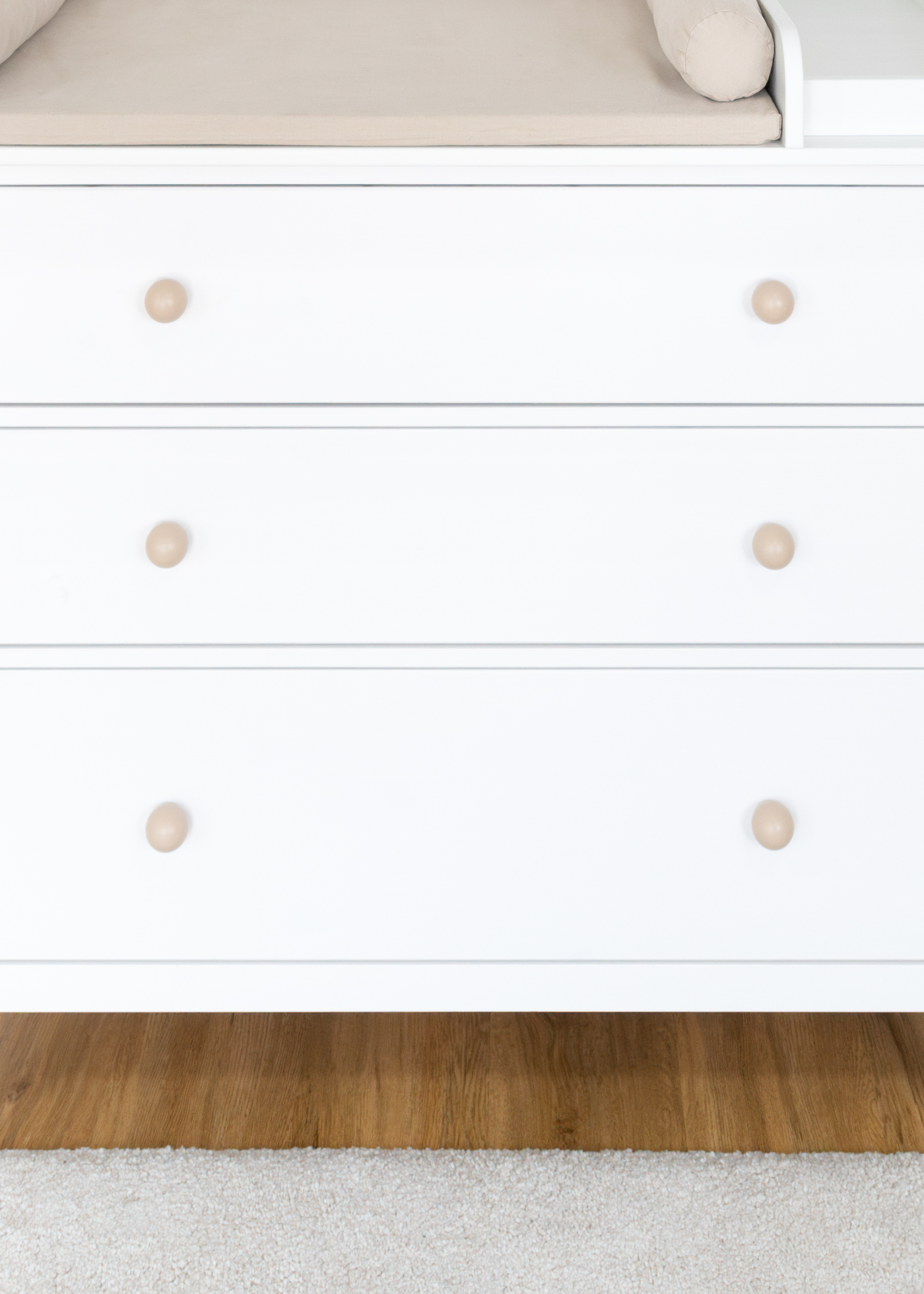 Set für IKEA HEMNES als Wickelkommode in Beige (5 Produkte)